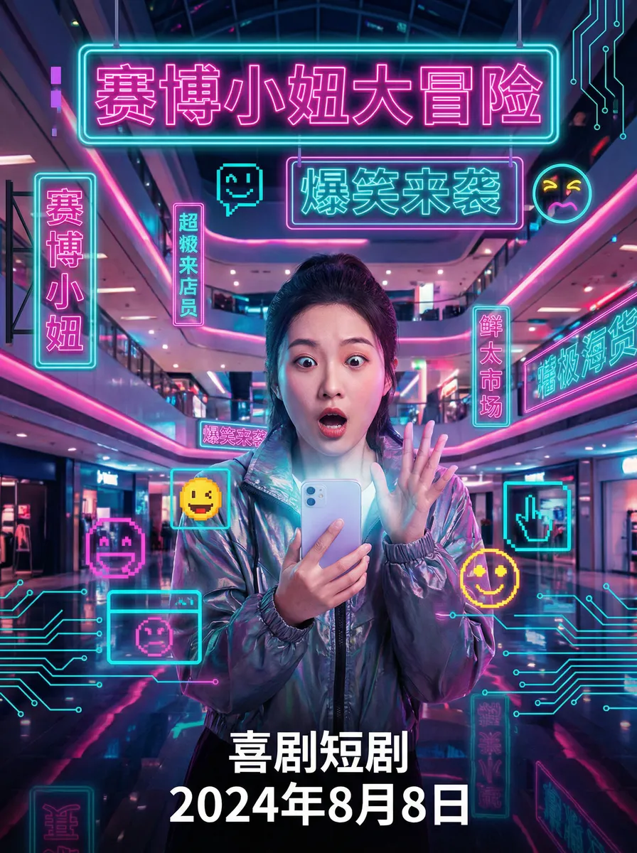 《金银胆神》金胆银胆就是准 搞笑喜剧短剧 - 赛博小妞大冒险海报